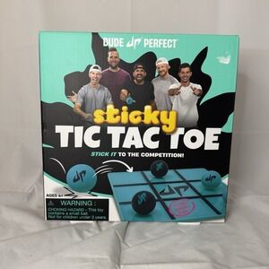 NEW Dude Perfect‎ Sticky Tic Tac Toe Ball Toss Fun Family Friendly Game Allstar